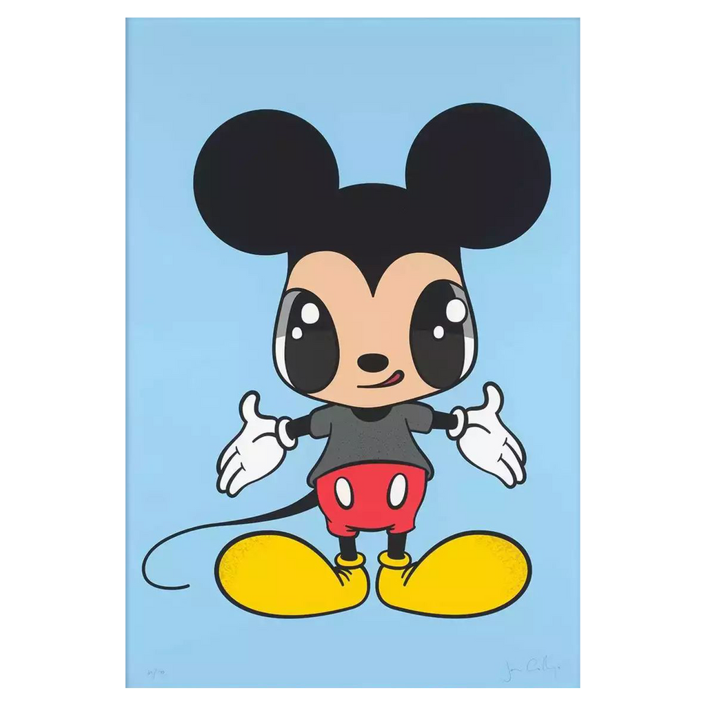 Mickey Mouse Now and Future by Javier Calleja (2021