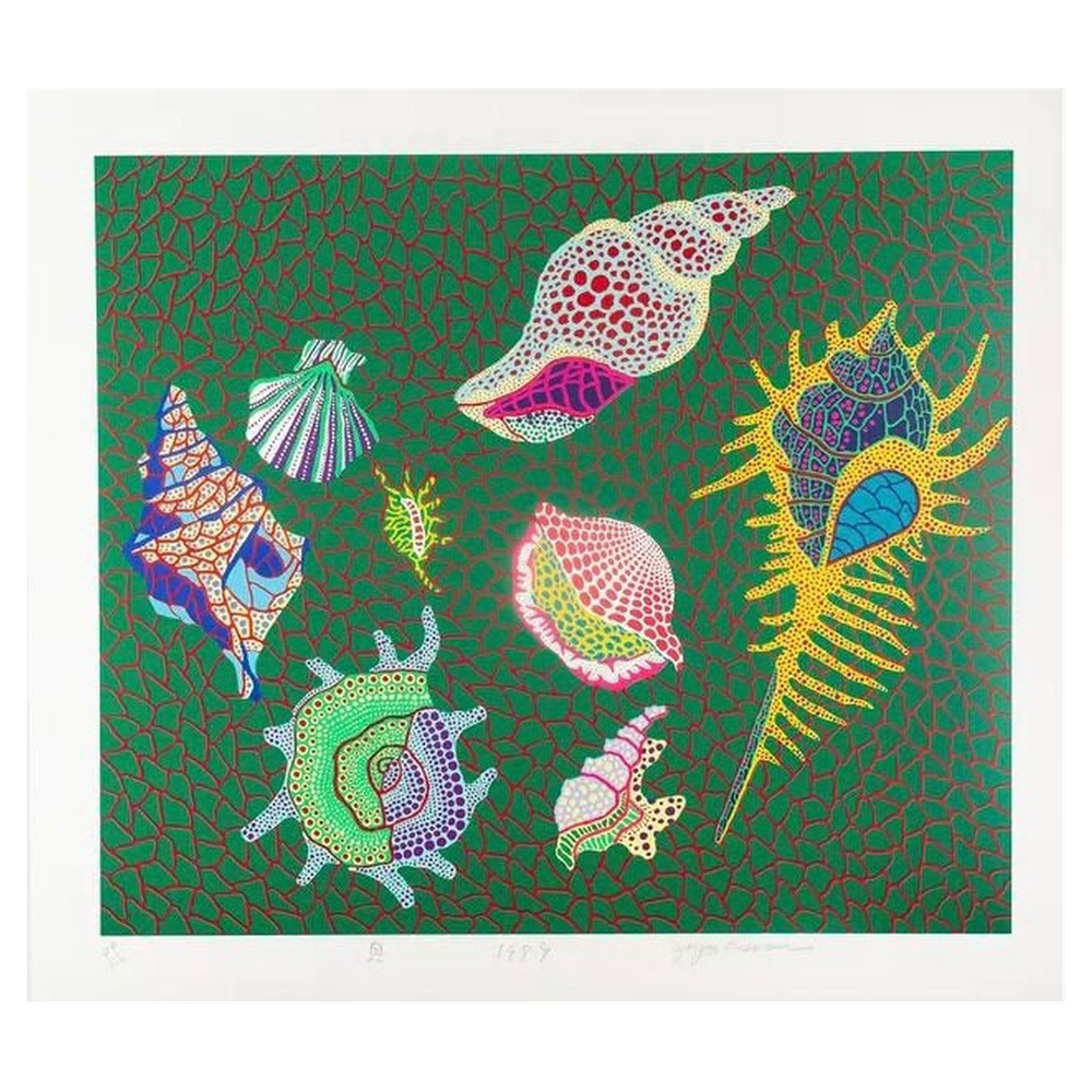 Shellfish by Yayoi Kusama (1989) | Contemporary Print – Maddox Gallery