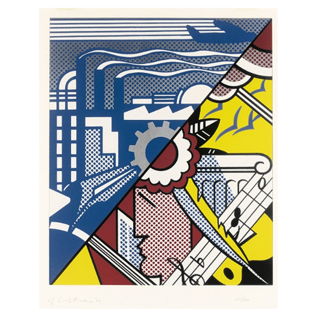 Industry and the Art (II) by Roy Lichtenstein (1969