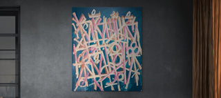 Looking at unity and variety art examples, RETNA's Babycakes (2025) layers the artist's signature script into a single, cohesive composition.