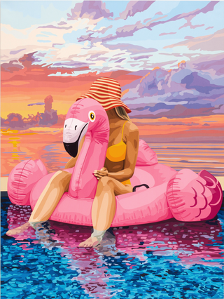 Sunset in Paintings' by Will Martyr