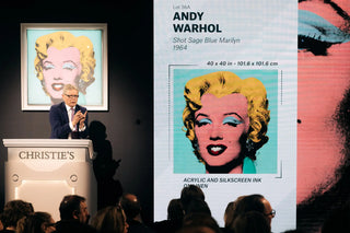Shot Sage Blue Marilyn”, a 1964 Andy Warhol silkscreen, and among the top art worth investing in was auctioned at Christie’s.