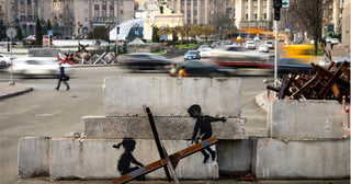 Banksy Breaks His Silence In Ukraine