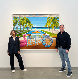 Layers of Meaning: Will Martyr Discusses His Art with Global Gallery Director Fi Lovett