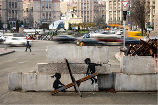 Banksy Breaks His Silence In Ukraine