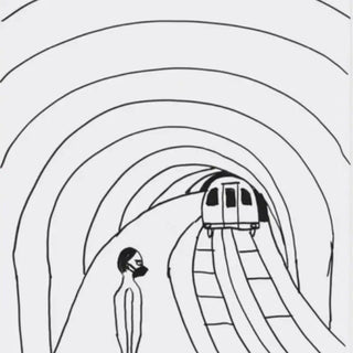David Shrigley - Ink & Marker on Paper