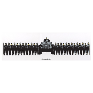 Banksy, Have a Nice Day (Unsigned), 2015 contemporary Print by the British Artist.