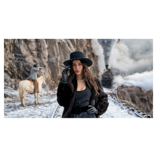 The Girl with the Cigar (Colour)
