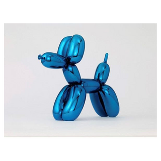 Jeff Koons, Balloon Dog Blue, 2021 contemporary Sculpture by the American Artist.