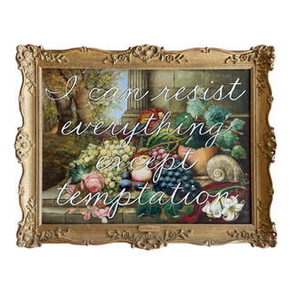 The Connor Brothers, I Can Resist Everything Except Temptation, 2025 contemporary Painting by the British Artist.