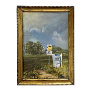 The Connor Brothers, No Fly Tipping, 2025 contemporary Painting by the British Artist.