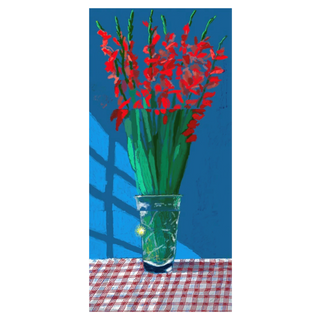 Some Gladioli by David Hockney, 2021 – Prints artwork