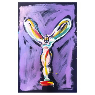 Skull of Ecstasy (Violet) by Bradley Theodore, 2017 – Works on Paper artwork
