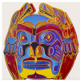 Northwest Coast Mask (FS II.380) by Andy Warhol, 1986 – Photography artwork