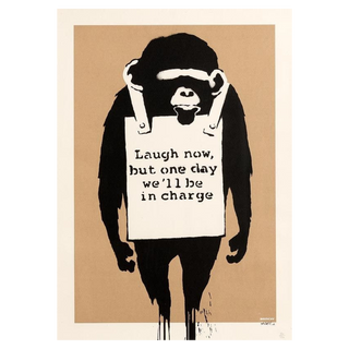Laugh Now (Signed) by Banksy, 2004 – Prints artwork