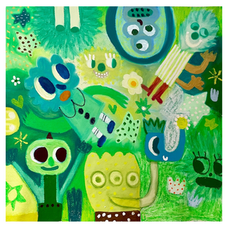 Growing Wild by Fanny Brodar, 2025 – Painting artwork