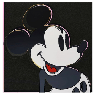 Myths: Mickey Mouse by Andy Warhol, 1981 – Photography artwork