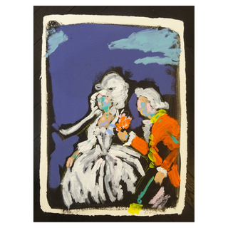 Courting the Wife by Bradley Theodore, 2016 – Works on Paper artwork