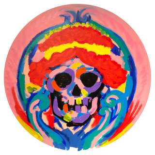 Skull Red Hair by Bradley Theodore, 2016 – Painting artwork