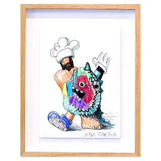 Little Monster Sketch 2 by Brent Estabrook, 2023 – Works on Paper artwork