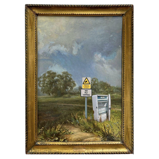 No Fly Tipping by The Connor Brothers, 2025 – Painting artwork