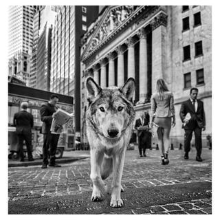 Once Upon a Time on Wall Street by David Yarrow, 2023 – Photography artwork