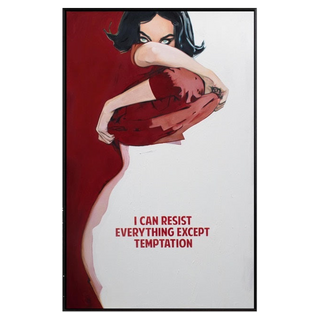 I Can Resist Everything Except Temptation by The Connor Brothers, 2021 – Painting artwork
