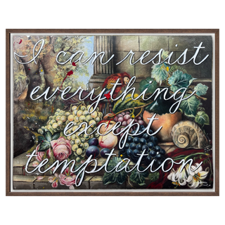 I Can Resist Everything Except Temptation by The Connor Brothers, 2026 – Works on Paper artwork