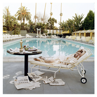 Faye Dunaway, Beverly Hills Hotel by Terry O'Neill, 1977 – Photography artwork
