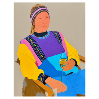 The View by Moritz Moll, 2024 – Painting artwork