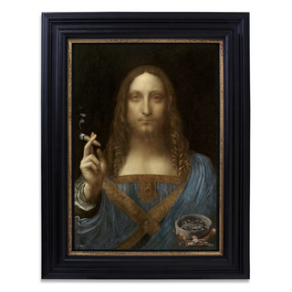 Salvator Mundi With Cigar by The Connor Brothers, 2022 – Prints artwork