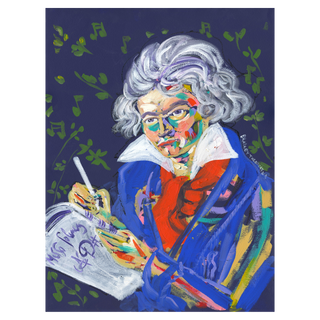Symphony of Beethoven by Bradley Theodore, 2018 – Works on Paper artwork