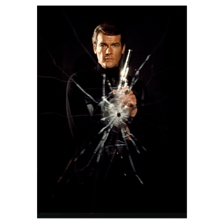Roger Moore as James Bond by Terry O'Neill, 1973 – Photography artwork