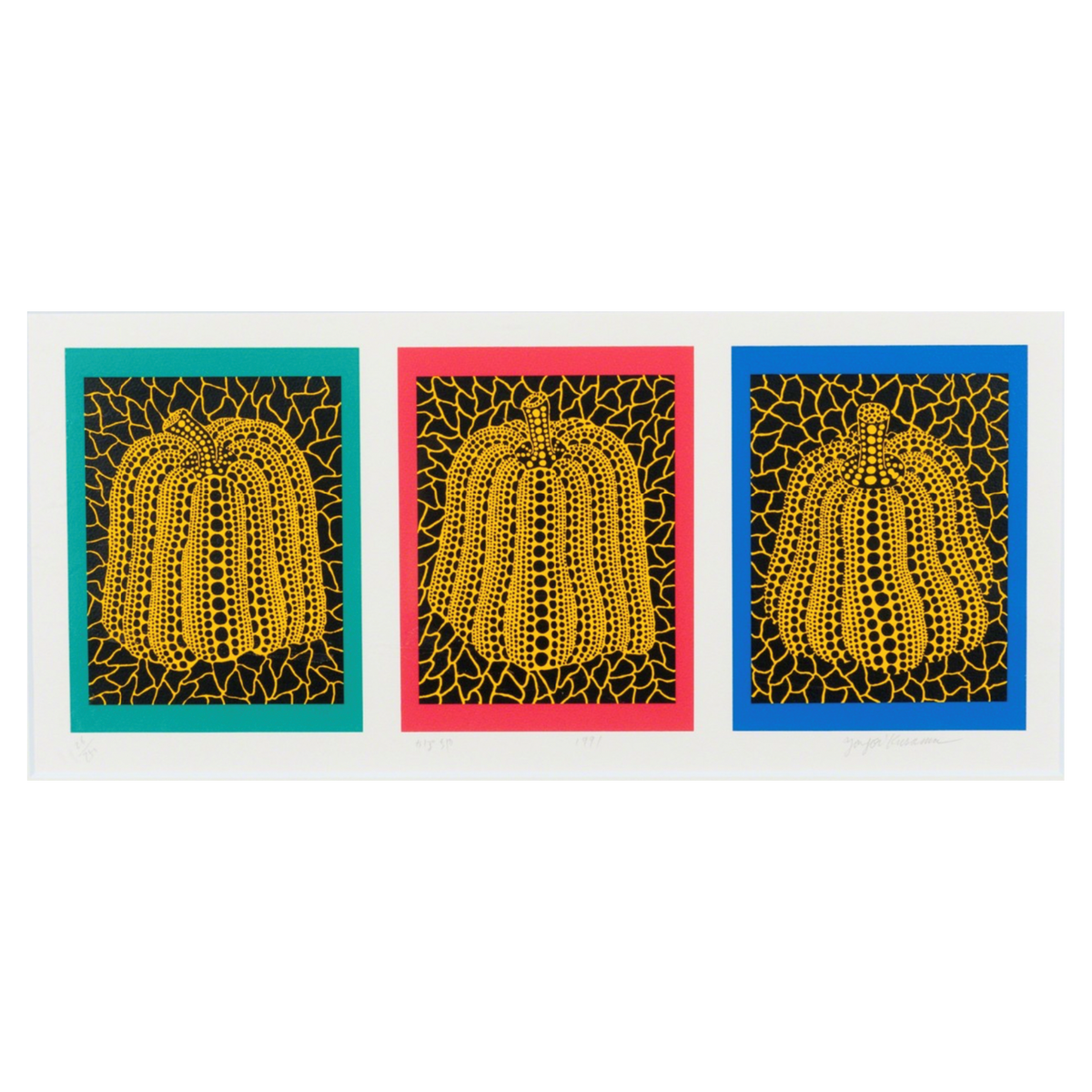 Pumpkin, 146 by Yayoi Kusama (1991) | Contemporary Print – Maddox
