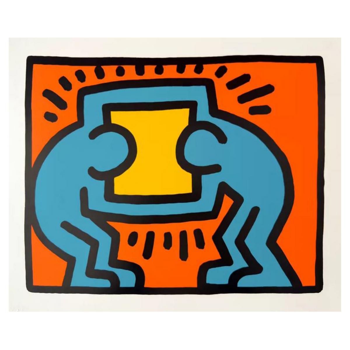 Pop Shop VI by Keith Haring (1989) | Contemporary Print – Maddox