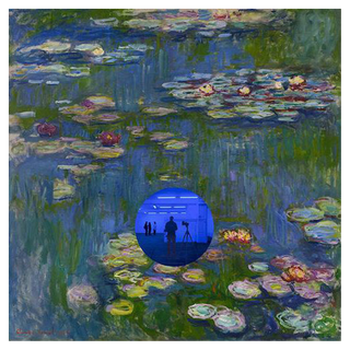 Gazing Ball (Monet Water Lilies) by Jeff Koons, 2018 – Prints artwork
