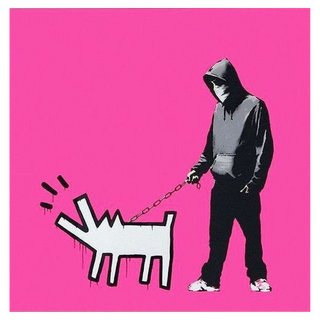 Choose Your Weapon - Magenta (signed) by Banksy, 2010 – Prints artwork