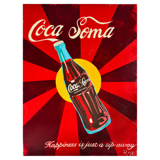 Brave New World Coke by Charlotte Rose, 2025 – Painting artwork