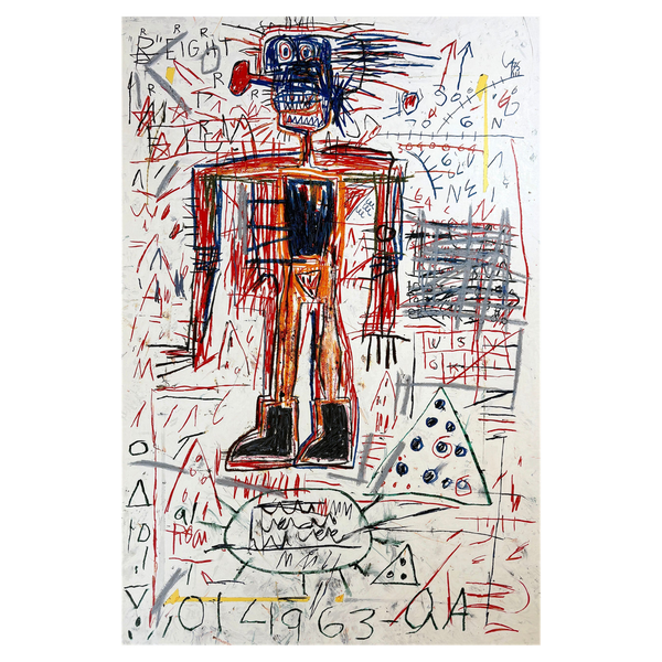 The Figure II by Jean-Michel Basquiat (1982/2023) | Contemporary