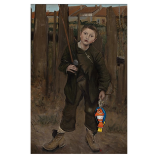 Spzl Fish by Ross Muir, 2023 – Painting artwork