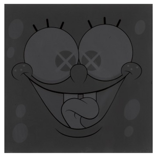 KAWSBOB (Black), 2011 – Prints artwork