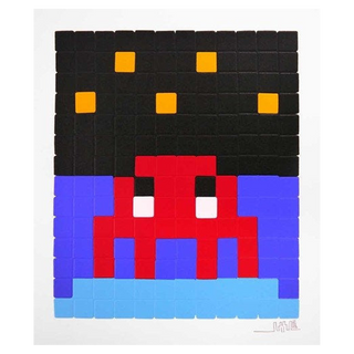Space One (red) by Invader, 2013 – Prints artwork