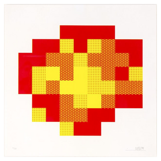 Explosion by Invader, 2015 – Prints artwork