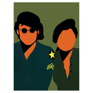 John & Yoko by Coco Dávez, 2019 – Painting artwork