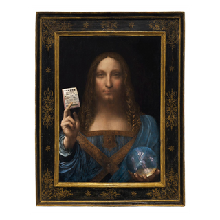 Lottery Salvator Mundi by The Connor Brothers, 2022 – Painting artwork
