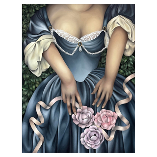 Adornment in Blue by Celine Ali, 2026 – Painting artwork