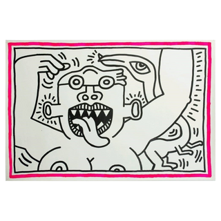 Untitled (Le Mans) by Keith Haring, 1984 – Works on Paper artwork