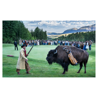 Bison DeChambeau (Colour) by David Yarrow, 2025 – Photography artwork