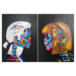 Karl & Anna by Bradley Theodore, 2016 – Painting artwork