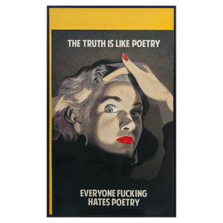 Truth Is Like Poetry by The Connor Brothers, 2018 – Painting artwork